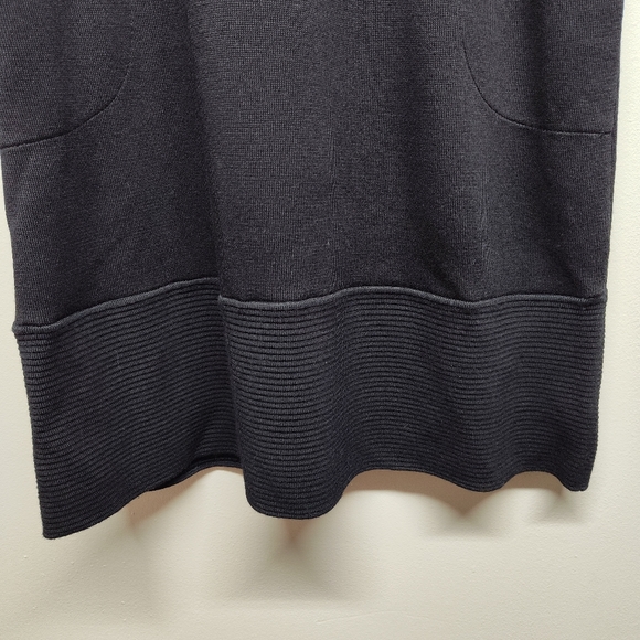 Buchanan Kang Mini Dress Women Size 6 Black Sleeveless Pockets Knee Length - Picture 4 of 8